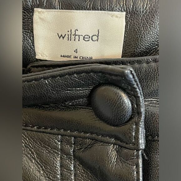 Wilfred Nadia vegan faux leather pant. NWT. 4 - Picture 6 of 11